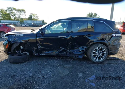 2023 Jeep Grand Cherokee Overland 4X4 из США, поврежденный, VIN 1C4RJHDG6PC613839